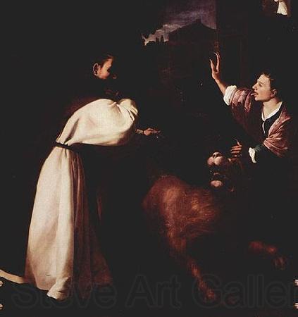 Francisco de Zurbaran Versuchung des Fra Diego de Orgaz